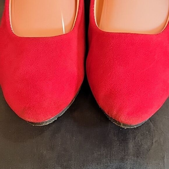 BLXNLX HARD SUEDE MATERIAL ROUND TOE SLIP-ON WOMEN"S FLAT SHOE - Picture 4 of 13